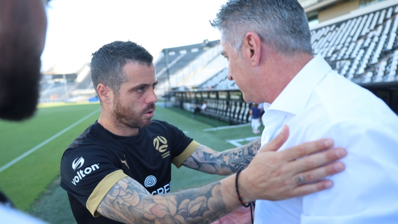 ΠΑΟΚ: Το τετ α τετ των «κάπτεν» Βιεϊρίνια-Ζαγοράκη στο Legends του 2004- European Legends