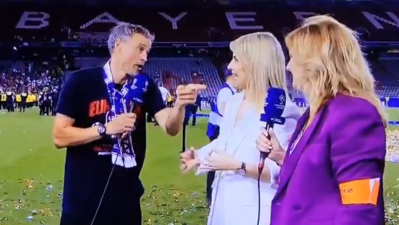 Λουίς Ενρίκε: «Δεν ήρθα τόσο πολύ για σένα» - Η on air ατάκα-φωτιά στη δημοσιογράφο, Σουζάνα Γκουάς