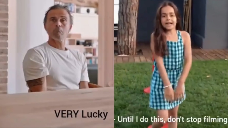 «Είμαι τελικά τυχερός ή άτυχος; Είμαι πολύ τυχερός!»: Η απάντηση-μάθημα ζωής του Λουίς Ενρίκε όταν ρωτήθηκε για την απώλεια της κόρης του