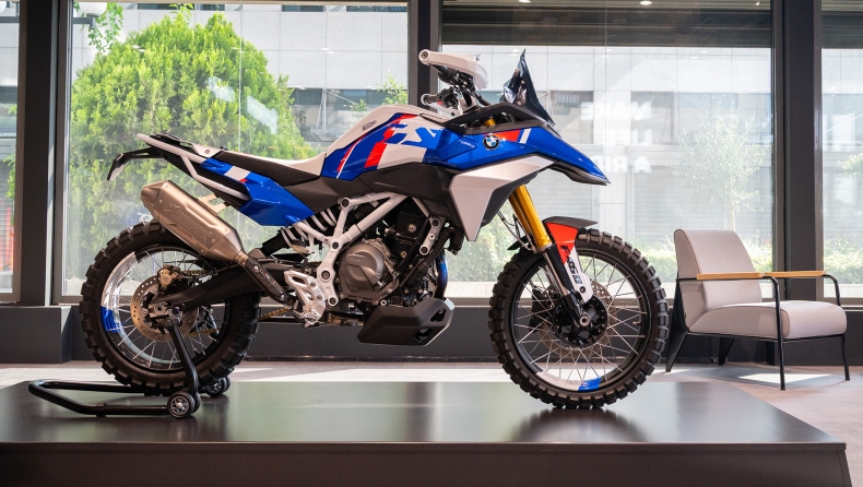 H πρωτότυπη BMW F450 GS στη Σφακιανάκης ΑΕ