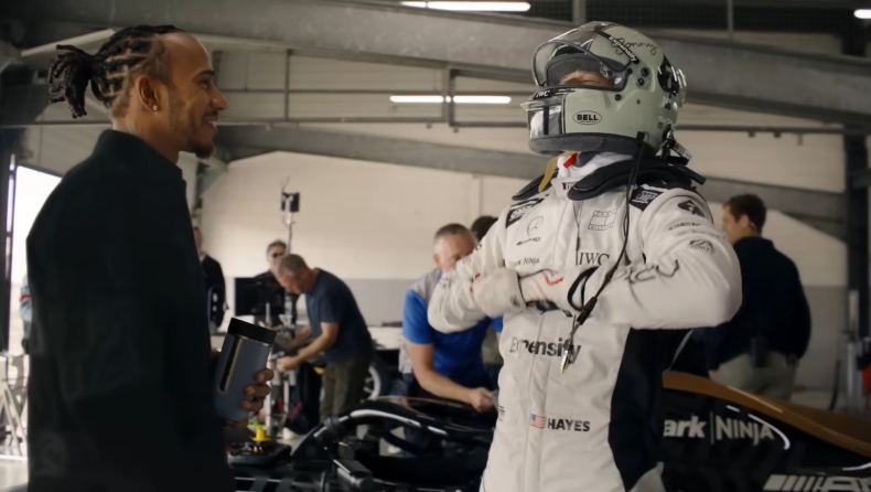 Χάμιλτον: «Η ταινία είναι ο καλύτερος συνδυασμός της πραγματικής F1 και του Χόλιγουντ» (vid)