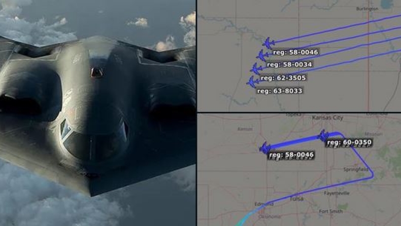 Βομβαρδιστικά stealth B-2 απογειώθηκαν από τις ΗΠΑ: Που μπορούν να «χτυπήσουν» (vid)