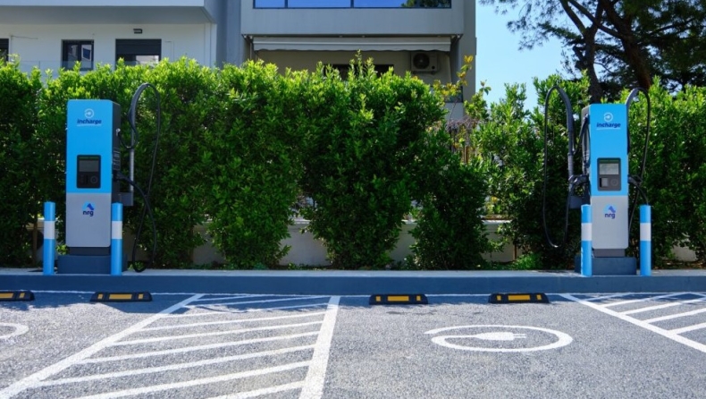incharge: Ο πρώτος ταχυφορτιστής 480 kW στην Ελλάδα είναι γεγονός