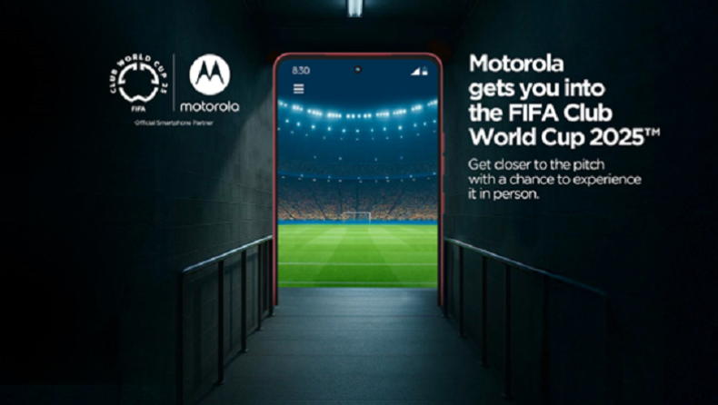 Η Motorola, ως Επίσημος Χορηγός Smartphone του FIFA Club World Cup 2025™, προσκαλεί τους φιλάθλους του ποδοσφαίρου να ζήσουν μία μοναδική εμπειρία 