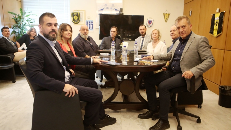 Stoiximan Super League: Έγινε η συνάντηση Big 4 και ΟΦΗ με Βρούτση, βασικό θέμα η ΔΕΑΒ