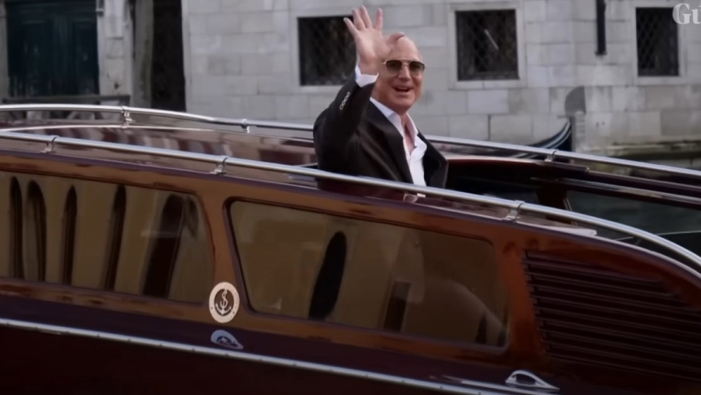 O μοναδικός ελληνικής καταγωγής καλεσμένος στον γάμο Μπέζος και Σάντσεζ στη Βενετία