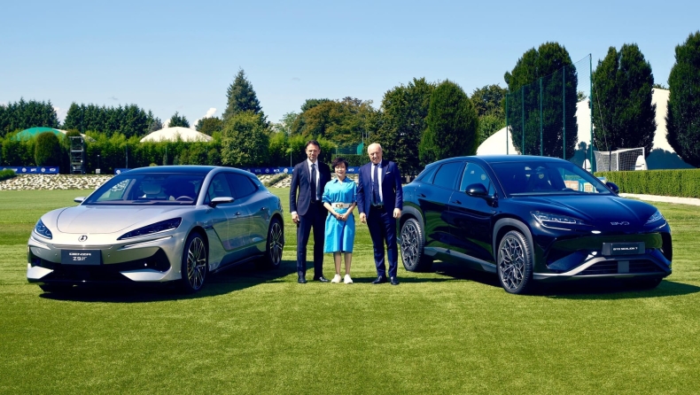 BYD και Ίντερ μαζί για τα επόμενα τρία χρόνια