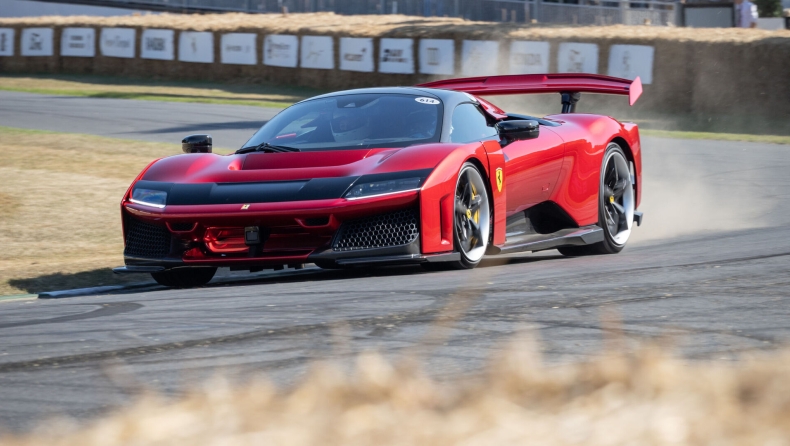 Ferrari F80: Οι 1.200 ίπποι της συγκλόνισαν το Γκούντγουντ (vid)