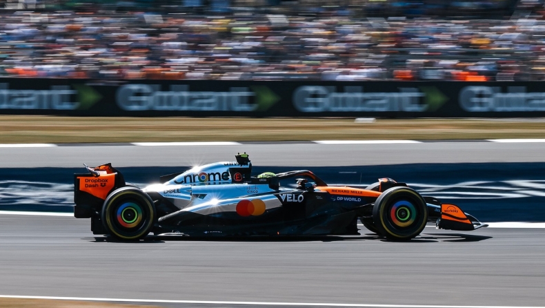 F1 - Μ. Βρετανία: Ο Νόρις στην κορυφή του FP2, μπροστά από τις δύο Ferrari