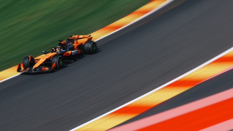 F1 - Βέλγιο: O Πιάστρι ταχύτερος στο FP1 με τρομακτικό ρυθμό