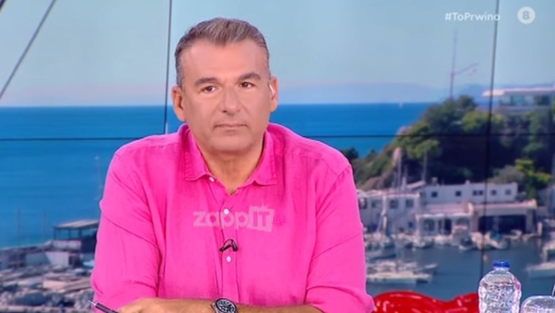 Λιάγκας στους συνεργάτες του: «Πριν 10 λεπτά έπαθα κρίση πανικού, το πήρατε χαμπάρι;» (vid)