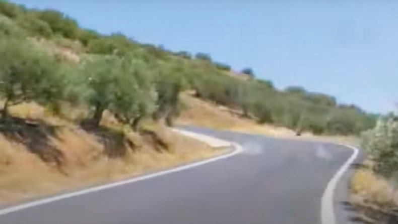 «Έλα Γιώργη»: Πώς φαίνεται η πιο διάσημη «στροφάρα» της Ελλάδας από ψηλά 