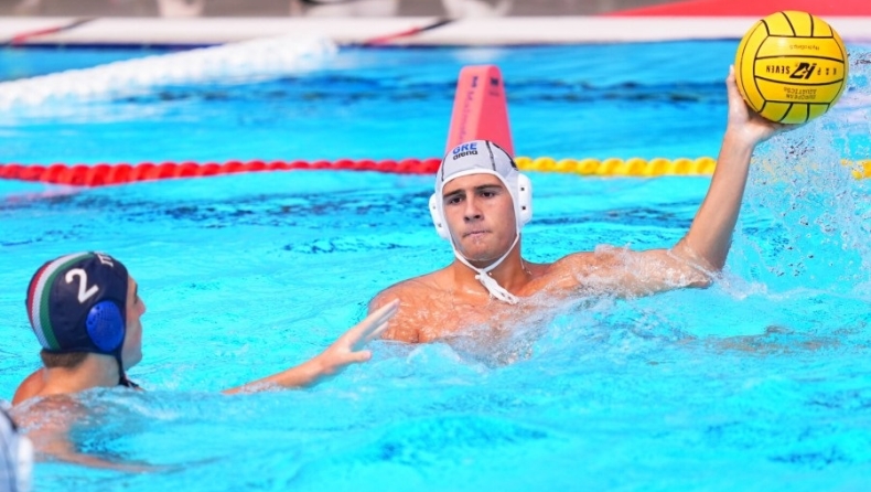 Η εθνική ομάδα πόλο εφηβων