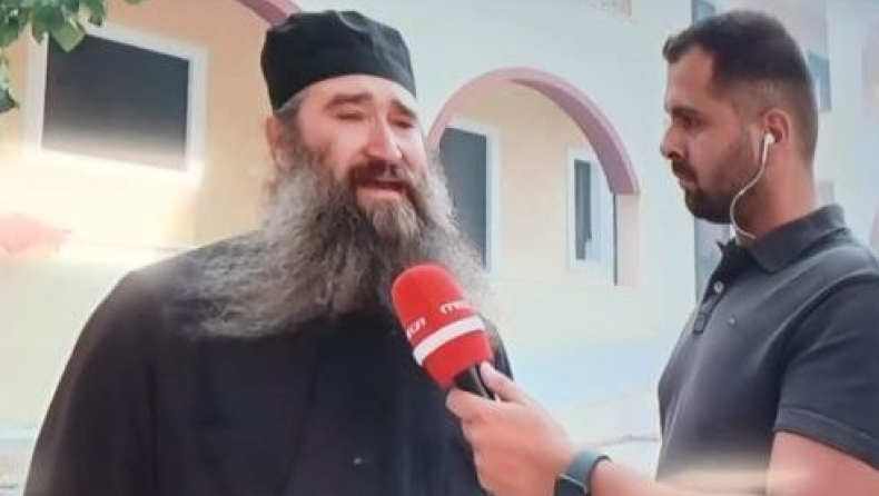 Φωτιά στα Συχαινά Αχαΐας - Πατέρας Γερβάσιος: «Σώθηκε από θαύμα το μοναστήρι της Αγίας Παρασκευής»