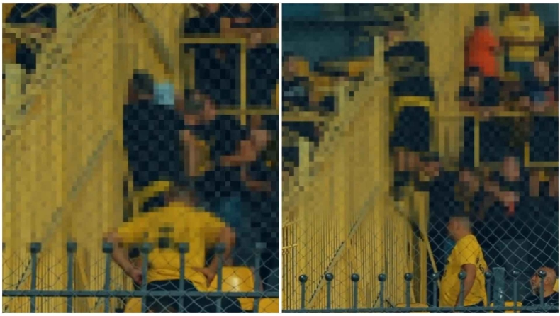 Αυτό είναι το ποδόσφαιρο: Αρειανοί σκαρφάλωσαν κάγκελα για να κεράσουν μπύρες στους οπαδούς του Παναιτωλικού