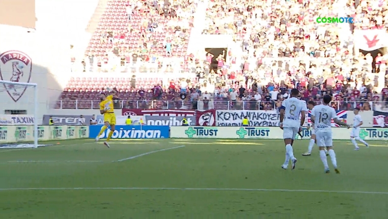 ΑΕΛ Novibet - ΑΕΚ: Η τεράστια φάση των γηπεδούχων με το δοκάρι του Πασά 