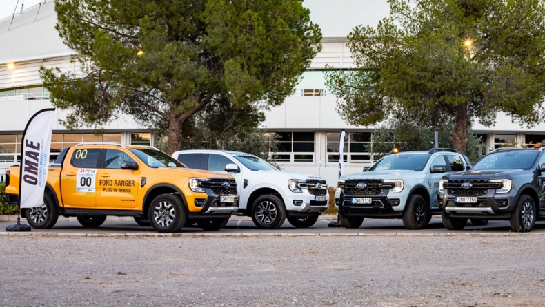 Ford Ranger PHEV: Σε... ειδική αποστολή με τους αριθμούς «00» και «000» στις πόρτες τους
