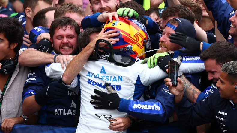 F1 - Σάινθ: «Δεν μπορώ να περιγράψω το συναίσθημα, περήφανος για τη Williams»