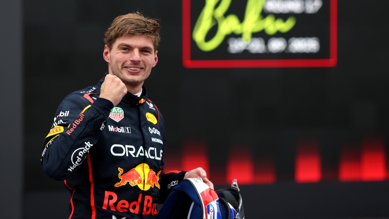 F1 - Φερστάπεν: «Εκπληκτικό τριήμερο, είχα πολύ γρήγορο μονοθέσιο»