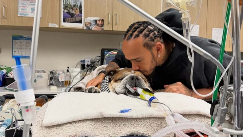 F1 - Ο Χάμιλτον αποχαιρετά τον αγαπημένο του σκύλο