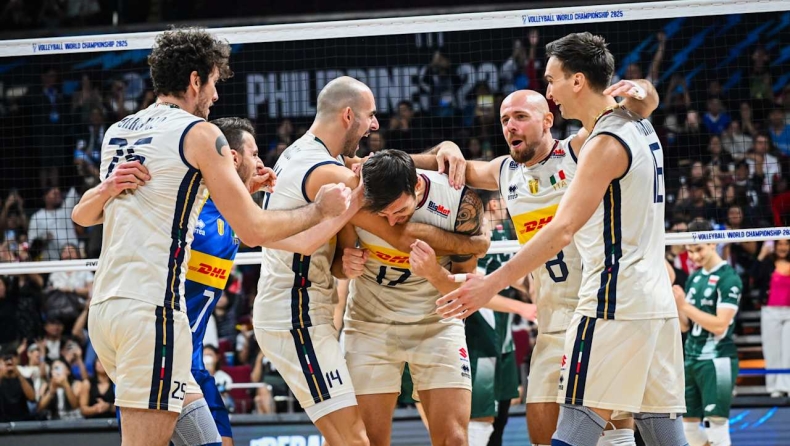 Παγκόσμιο Πρωτάθλημα Ανδρών: Τεράστια Ιταλία έριξε στο καναβάτσο την Πολωνία και προκρίθηκε στον τελικό (vid)