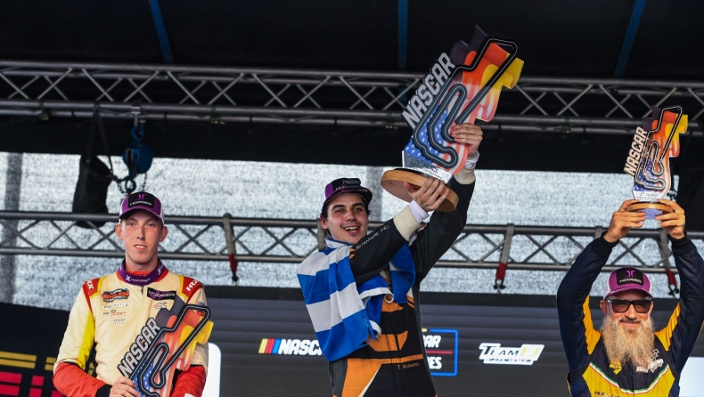Ακόμα μία νίκη στην OPEN του NASCAR Euro Series για τον Θωμά Κρασώνη