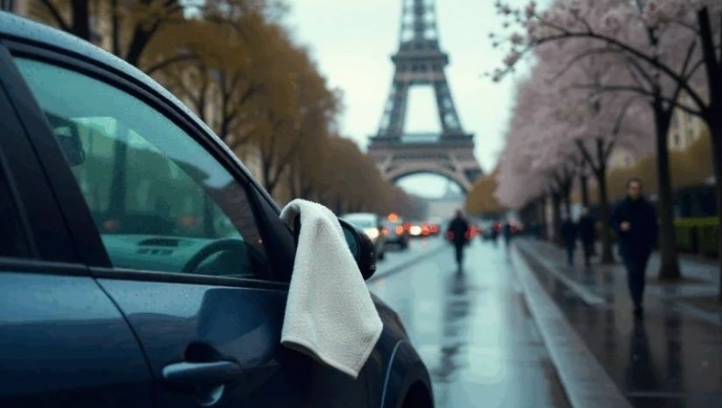 Είδατε ένα λευκό μαντήλι στον καθρέφτη ενός παρκαρισμένου αυτοκινήτου; Τι σημαίνει