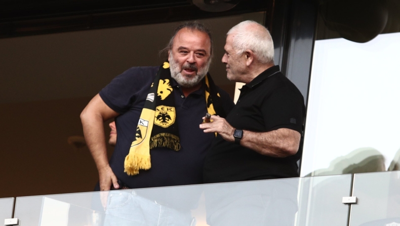 ΑΕΚ - Παναιτωλικός: Τετ α τετ Μελισσανίδη - Ηλιόπουλου στη Νέα Φιλαδέλφεια