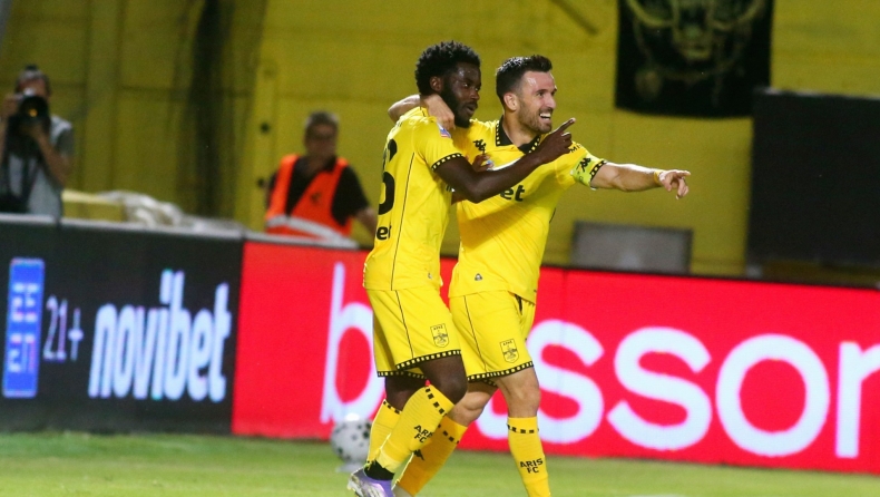 Άρης - Μαρκό: Ο Μισεουί ευνοήθηκε από κόντρα και άνοιξε το σκορ (vid)