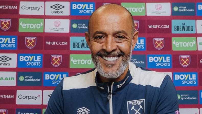 Γουέστ Χαμ: Επίσημα εποχή Νούνο Εσπίριτο Σάντο