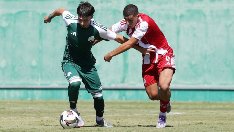 Παναθηναϊκός Κ19 - Ολυμπιακός Κ19 0-0: Χωρίς νικητή το ντέρμπι των... μικρών