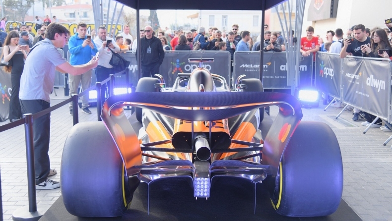Περιοδεία στην Ελλάδα ξεκινά το μονοθέσιο της McLaren Formula 1 Team