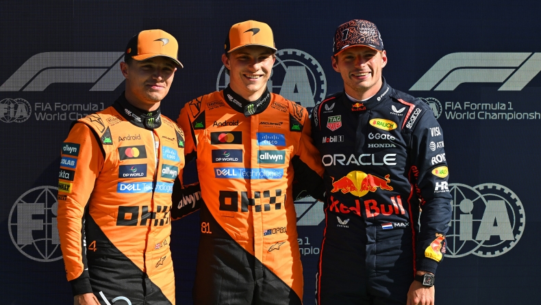 F1 - Οι βαθμοί που έχασαν οι Πιάστρι, Νόρις και Φερστάπεν στη μάχη του τίτλου