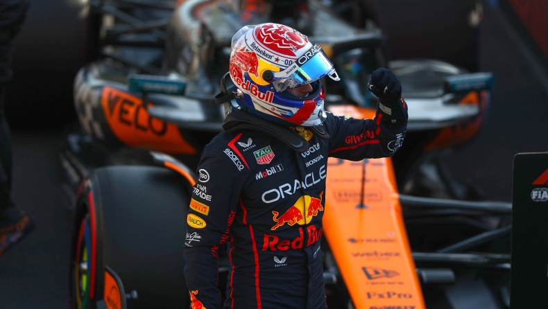 F1 - Φερστάπεν: «Φανταστική η pole position, στον αγώνα πρέπει να τα δώσω όλα»