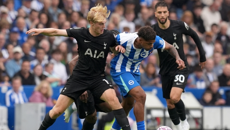 Premier League: Όρθια στο Μπράιτον η Τότεναμ, «κόλλησε» στο Μπέρνλι η Νότιγχαμ