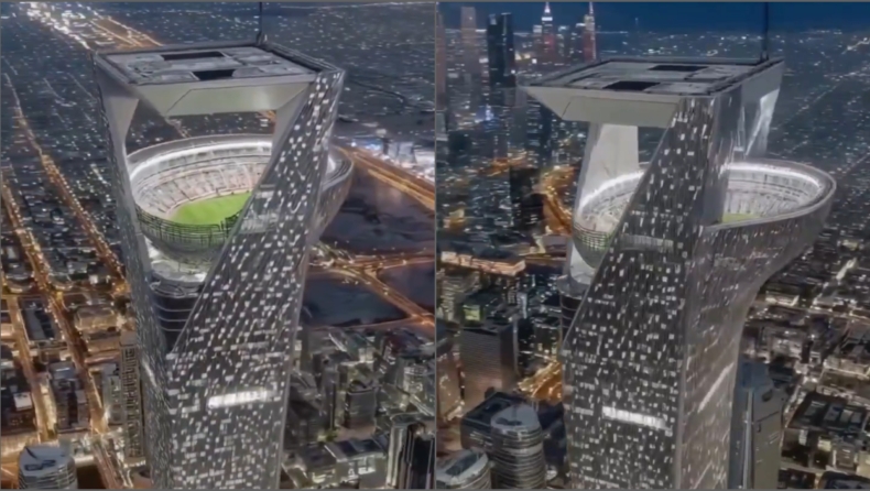 Τρόλαρε 50 εκατ. άτομα από το... κρεβάτι του: Προϊόν AI το τρομερό, «ουράνιο» γήπεδο στη Σαουδική Αραβία!