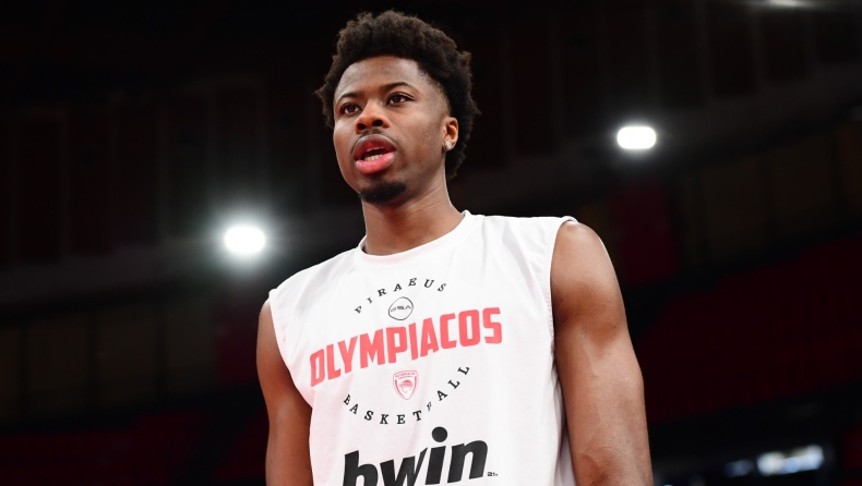 Ολυμπιακός, Κώστας Αντετοκούνμπο: Εκτός για 3-4 ημέρες μετά από χτύπημα στην προπόνηση