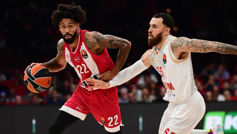 EuroLeague, βαθμολογία: Η κατάταξη μετά την ήττα του Ολυμπιακού από τη Μονακό