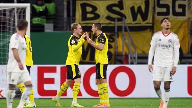 Κύπελλο Γερμανίας: Η Ντόρτμουντ «εκτέλεσε» την Άιντραχτ, αποκλεισμός για την Βόλφσμπουργκ του Κουλιεράκη