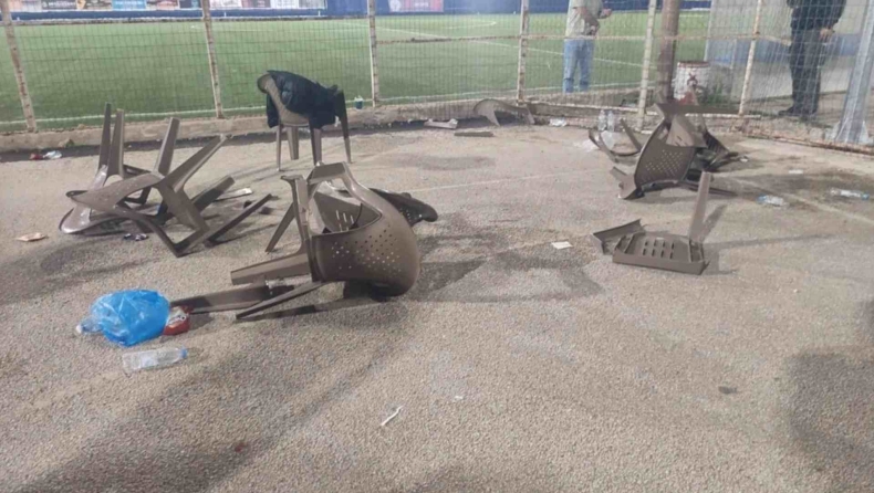 Φίλαθλος υπέστη έμφραγμα στην προσπάθεια να σώσει το παιδί του