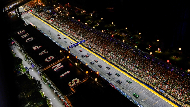F1 - Πού θα δείτε ελεύθερα την Κυριακή το Grand Prix Σιγκαπούρης