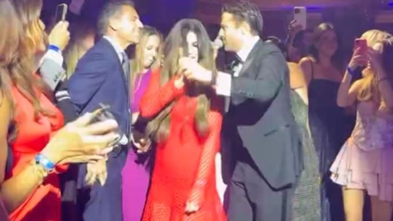 Ο χορός της Κίμπερλι Γκίλφοϊλ με τον Κωνσταντίνο Αργυρό