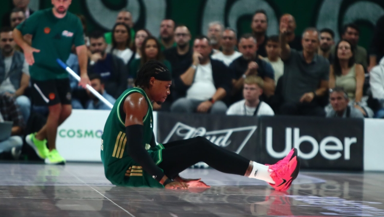 Παναθηναϊκός, Χολμς: Αυτή είναι η διάγνωση για τον τραυματισμό του Αμερικανού