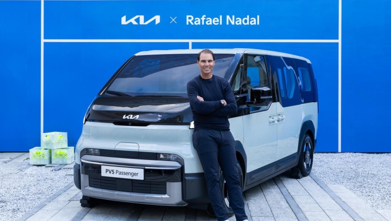 Ναδάλ: Συνεχίζει τη συνεργασία με την Kia που κρατά από το 2004