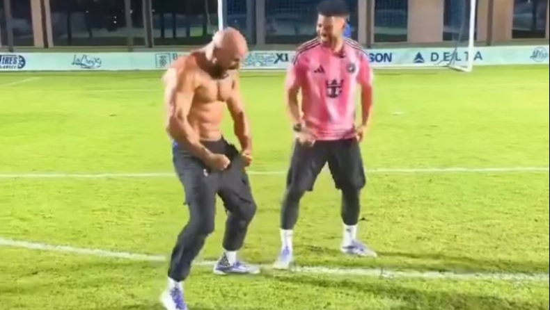 Μέσι: Ο σωματοφύλακάς του... ξεπέρασε το όριο και πανηγύρισε όπως ο Κριστιάνο (vid)