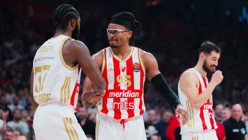 Μακάμπι-Ερυθρός Αστέρας 92-99: Οι Σέρβοι έφτασαν τις έξι σερί νίκες στη EuroLeague!