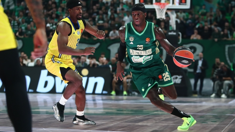 Παναθηναϊκός, Ναν: Άλλαξε παπούτσια στο ημίχρονο και... διέλυσε τη Μακάμπι ο Αμερικανός