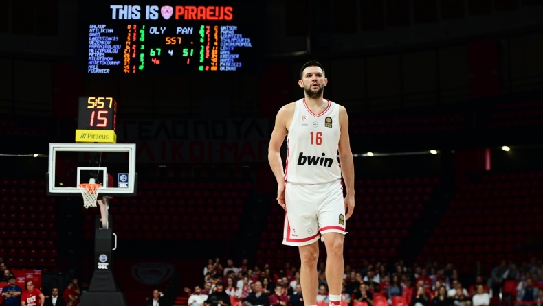 Ολυμπιακός, Παπανικολάου: Προσπέρασε τον Μάντζαρη, 4ος πασέρ στην ιστορία των Πειραιωτών στη Stoiximan GBL