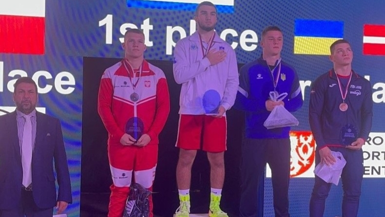 O Γιάννης Πουμπουρίδης έφθασε μέχρι την κατάκτηση του χρυσού μεταλλίου στα 85κ. στο ευρωπαϊκό πρωτάθλημα πυγμαχίας U19 στην Οστράβα.