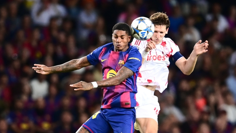 Μπαρτσελόνα - Ολυμπιακός: Ο Ράσφορντ έστειλε την μπάλα στην κλειστή γωνία του Τζολάκη για το 4-1 (vid)